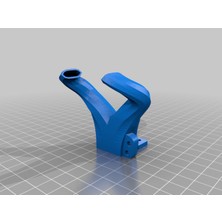 Akaslan Plastik Biqu H2 Pençe Fan Duct Mikroprobu Adxl Montajları ile (Bu Ürün Sadece Plastik Parçadır - Almadan Önce Soru Sorabilirsiniz)