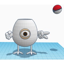 Akaslan Plastik Tuhaf Yumurta Kabı Poke Top Desteğe Ihtiyaç Duyuyor 3D Baskı (Bu Ürün Sadece Plastik Parçadır - Almadan Önce Soru Sorabilirsiniz)