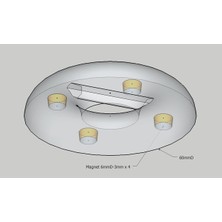 Akaslan Plastik '- Mag Ankraj 02 (Bu Ürün Sadece Plastik Parçadır - Almadan Önce Soru Sorabilirsiniz)