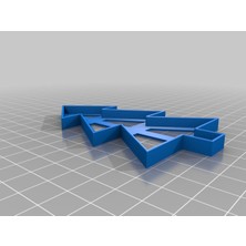 Akaslan Plastik Noel Ağacı Kurabiye Kalıbı (Bu Ürün Sadece Plastik Parçadır - Almadan Önce Soru Sorabilirsiniz)