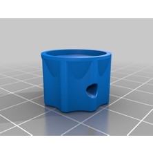 Akaslan Plastik Potansiyometre Düğmesi 4 mm M2 ve M3 Somun ile (Bu Ürün Sadece Plastik Parçadır - Almadan Önce Soru Sorabilirsiniz)