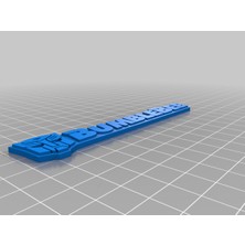 Akaslan Plastik Yerli Arı Anahtarlığı 3D Baskı (Bu Ürün Sadece Plastik Parçadır - Almadan Önce Soru Sorabilirsiniz)