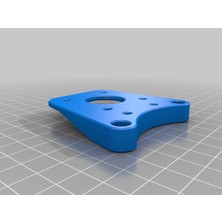 Akaslan Plastik Cr 30 x Eksen Taban Plakası Doğrudan Sürüş Montajı 3D Baskı (Bu Ürün Sadece Plastik Parçadır - Almadan Önce Soru Sorabilirsiniz)