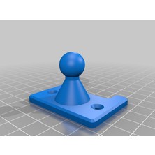 Akaslan Plastik Her Şey Akıllı Ev Ep1 Veya Ep Lite Hinge Duvar Montajı 3D Baskı (Bu Ürün Sadece Plastik Parçadır - Almadan Önce Soru Sorabilirsiniz)