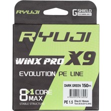 Ryuji Winx Pro X9 150 mt Dark Green Ip Misina