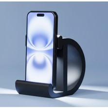 Arcanium Dekoratif D Harfi Tasarımlı Masaüstü Akıllı Telefon Standı ve Tutucu