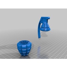 Akaslan Plastik El Bombası Öğütücü (Bu Ürün Sadece Plastik Parçadır - Almadan Önce Soru Sorabilirsiniz)