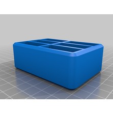 Akaslan Plastik Şarj Edilebilir Pil Tutucu Gopro (Bu Ürün Sadece Plastik Parçadır - Almadan Önce Soru Sorabilirsiniz)