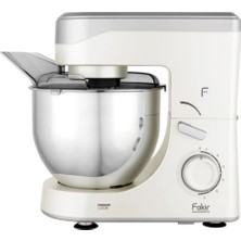 Fakir Arya Krem Mutfak Şefi 1500W 5 Litre 6 Kademeli Paslanmaz Çelik Hazne ve Aparatlar Krem Rengi + Hassas Mutfak Tartısı Hediye