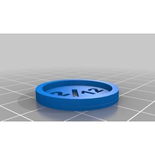 Akaslan Plastik Catan Rakamları Renkli Ekleme ile (Bu Ürün Sadece Plastik Parçadır - Almadan Önce Soru Sorabilirsiniz)