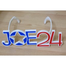 Akaslan Plastik JOE24 Joe Biden Destekçisi Gözlük ve Buzdolabı Magneti (Bu Ürün Sadece Plastik Parçadır - Almadan Önce Soru Sorabilirsiniz)