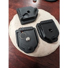 Akaslan Plastik Modüler Htc Vive Tracker Montajı Pancake Haptics Desteği ile (Bu Ürün Sadece Plastik Parçadır - Almadan Önce Soru Sorabilirsiniz)