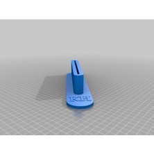 Akaslan Plastik Et Bıçağı Tutucu Blok 3D Baskı (Bu Ürün Sadece Plastik Parçadır - Almadan Önce Soru Sorabilirsiniz)