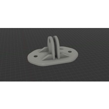 Akaslan Plastik Gopro Sabitleme Remix (Bu Ürün Sadece Plastik Parçadır - Almadan Önce Soru Sorabilirsiniz)