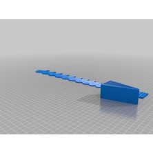 Akaslan Plastik My Customized Parametrik Yarıçap Ölçer 3D Baskı (Bu Ürün Sadece Plastik Parçadır - Almadan Önce Soru Sorabilirsiniz)