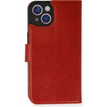 Hnrlishp Newface Iphone 14 Kılıf Tr S Plus Kapaklı Kılıf - Kırmızı
