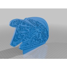 Akaslan Plastik Millennium Falcon Standı (Bu Ürün Sadece Plastik Parçadır - Almadan Önce Soru Sorabilirsiniz)