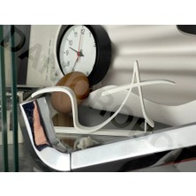 Akaslan Plastik Kanye West 3D Imza Dekorasyonu (Bu Ürün Sadece Plastik Parçadır - Almadan Önce Soru Sorabilirsiniz)