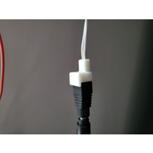 Akaslan Plastik 2.1mm Dc Fişli Adaptör Için Kapağı (Bu Ürün Sadece Plastik Parçadır - Almadan Önce Soru Sorabilirsiniz)