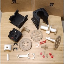 Akaslan Plastik Fonksiyonel 4 Zamanlı Motor Modeli (Bu Ürün Sadece Plastik Parçadır - Almadan Önce Soru Sorabilirsiniz)