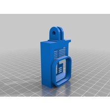 Akaslan Plastik Geprc Naked Gopro Alt Montaj Olmadan 3D Baskı (Bu Ürün Sadece Plastik Parçadır - Almadan Önce Soru Sorabilirsiniz)