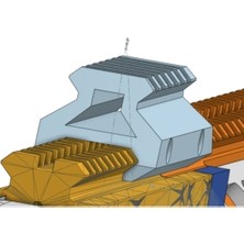 Akaslan Plastik Picatinny Dürbün Yükseltici Airsoft Oyuncak Silahlar Için (Bu Ürün Sadece Plastik Parçadır - Almadan Önce Soru Sorabilirsiniz)