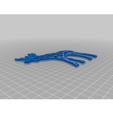 Akaslan Plastik Geometrik Geyik (Bu Ürün Sadece Plastik Parçadır - Almadan Önce Soru Sorabilirsiniz)