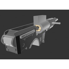 Akaslan Plastik Helldivers 2 Ac 8 Otomatik Top (Bu Ürün Sadece Plastik Parçadır - Almadan Önce Soru Sorabilirsiniz)