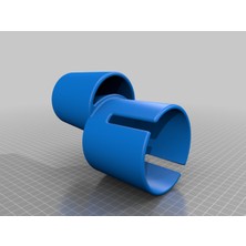 Akaslan Plastik Nissan Leaf Bardak Tutucu Adaptörü Biraz Daha Büyük 3D Baskı (Bu Ürün Sadece Plastik Parçadır - Almadan Önce Soru Sorabilirsiniz)