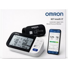 Omron M7 Intelli It Bluetoothlu Üst Kol Tansiyon Aleti – Afıb Tespiti, Akıllı Manşet, 2 Kullanıcı Hafızası