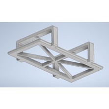 Akaslan Plastik '- Asus Masa Altı Laptop Şarj Cihazı Güç Kaynağı Tutucu 3D Baskı (Bu Ürün Sadece Plastik Parçadır - Almadan Önce Soru Sorabilirsiniz)