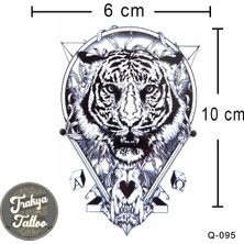 Trakya Tattoo 1-2 Hafta Kalıcı Geçici Minimal Kaplan Dövmesi