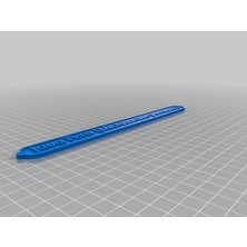 Akaslan Plastik Java Fern Plaque 3D Baskı (Bu Ürün Sadece Plastik Parçadır - Almadan Önce Soru Sorabilirsiniz)