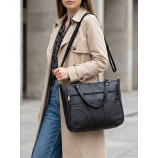 Stevis Leathra Hakiki Deri Omuz Çantası