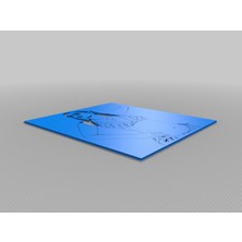 Akaslan Plastik Gta 6 Kız Şablonu 3D Baskı (Bu Ürün Sadece Plastik Parçadır - Almadan Önce Soru Sorabilirsiniz)