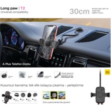 Iberry Long Paw T2 Vantuzlu Araç Içi Telefon Tutucu