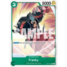 Bandai Tcg One Piece Franky OP13-033 Lisanslı Oyun Kartı (En)