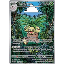 Pokemon Tcg Exeggutor 135/132 Illustration Rare Megen Lisanslı Oyun Kartı