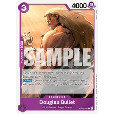 Bandai Tcg One Piece Douglas Bullet OP13-068 Lisanslı Oyun Kartı (En)