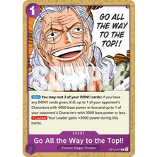 Bandai Tcg One Piece Go All The Way To The Top!! OP13-077 Lisanslı Oyun Kartı (En)