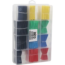 Go İthalat 530PCS MAKARON KABLO TAMİR SETİ ISIYLA BÜZÜŞMELİ DARALAN HORTUM (4989)