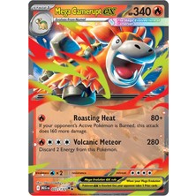 Pokemon Tcg Mega Camerupt Ex 22/132 Double Rare Megen Lisanslı Oyun Kartı