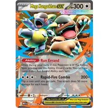Pokemon Tcg Mega Kangaskhan Ex 104/132 Double Rare Megen Lisanslı Oyun Kartı