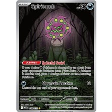 Pokemon Tcg Spiritomb 148/132 Illustration Rare Megen Lisanslı Oyun Kartı