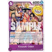 Bandai Tcg One Piece Kouzuki Oden OP13-063 Lisanslı Oyun Kartı (En)