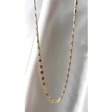 Lune Design Pullu Güneş Desenli Çelik Zincir Kolye