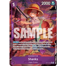 Bandai Tcg One Piece Shanks OP13-065-P1 Lisanslı Oyun Kartı (En - Rare Alternate Art)