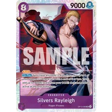 Bandai Tcg One Piece Silvers Rayleigh OP13-066 Lisanslı Oyun Kartı (En - Foil Secret Rare)