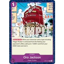 Bandai Tcg One Piece Oro Jackson OP13-078 Lisanslı Oyun Kartı (En)