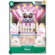 Bandai Tcg One Piece Bepo OP13-035 Lisanslı Oyun Kartı (En)